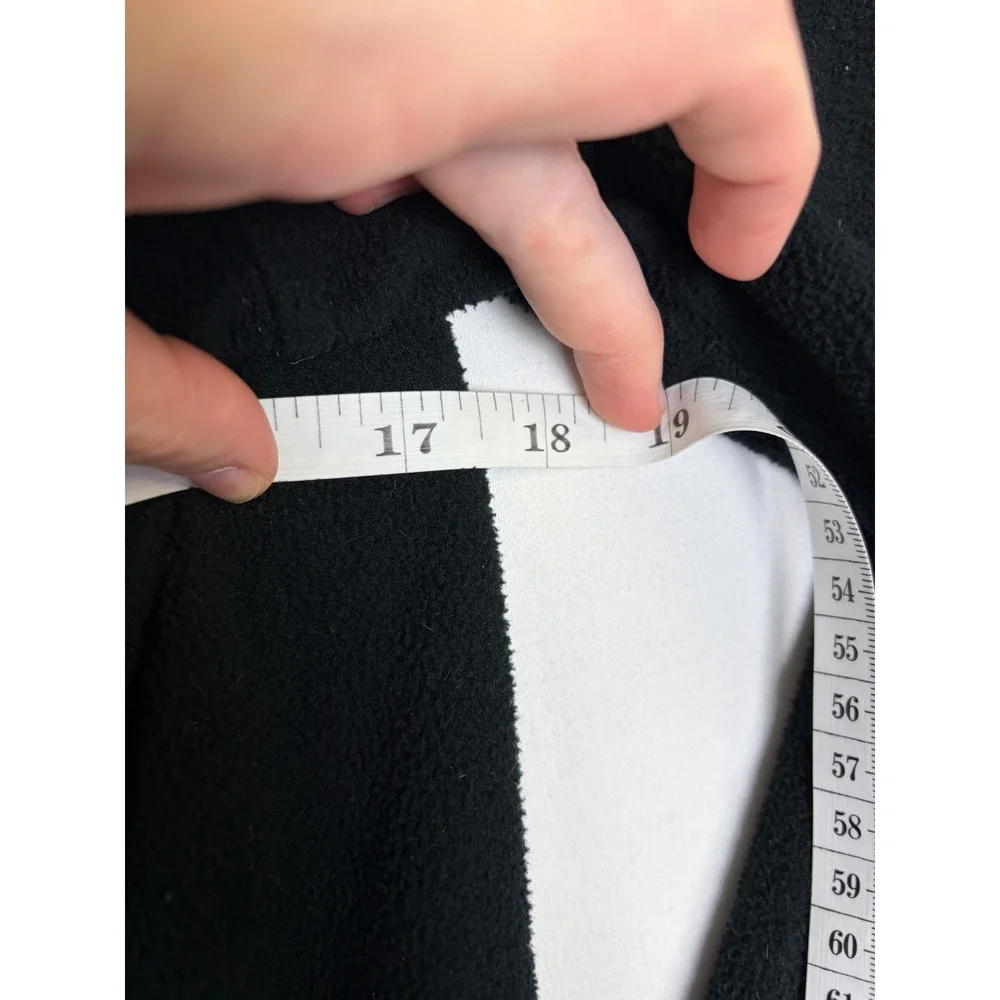Polo Ralph Lauren Kids Fleece‎ Jacket Black Blue Full Zip Pony Logo M 10-12